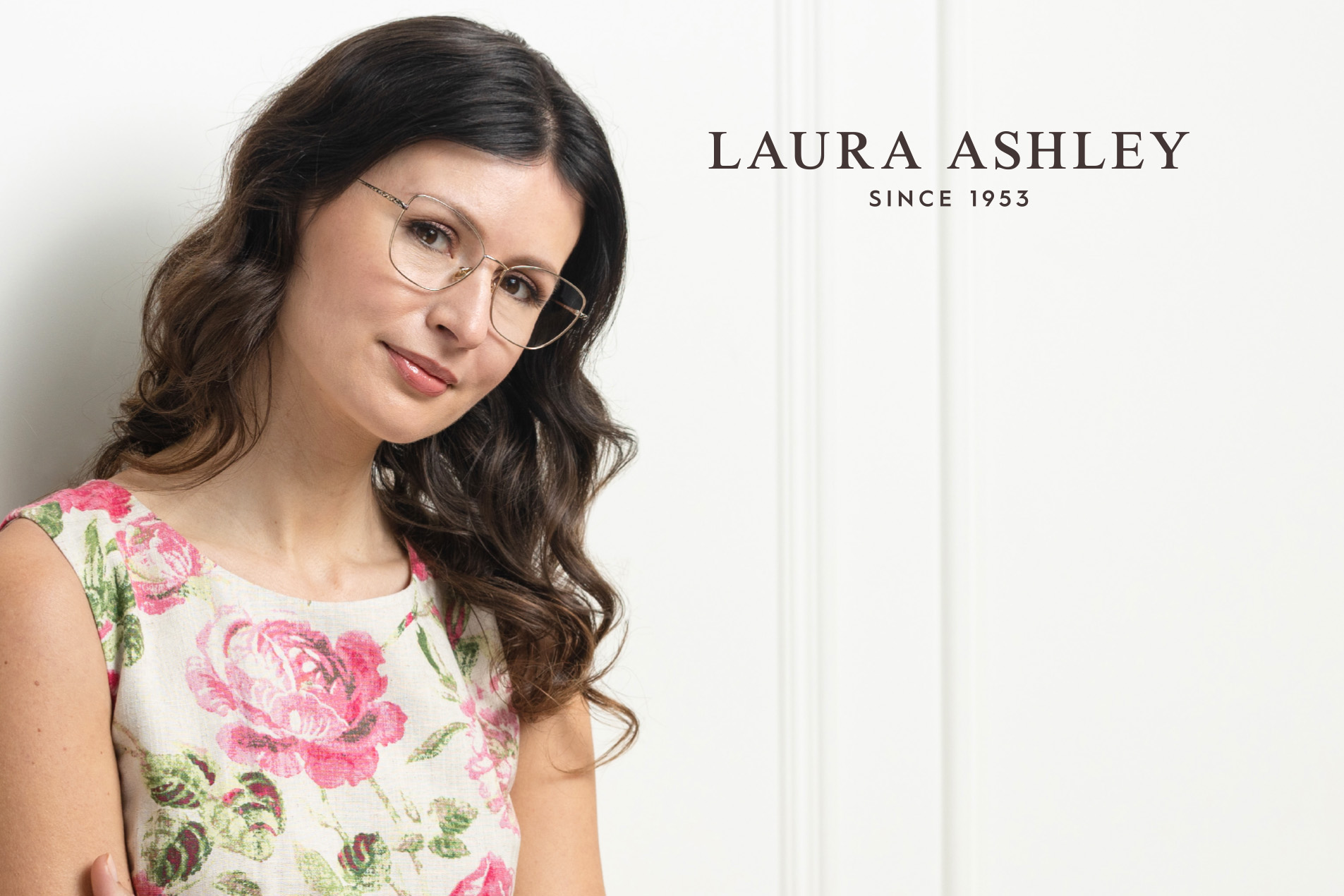 Laura Ashley collection home banner.