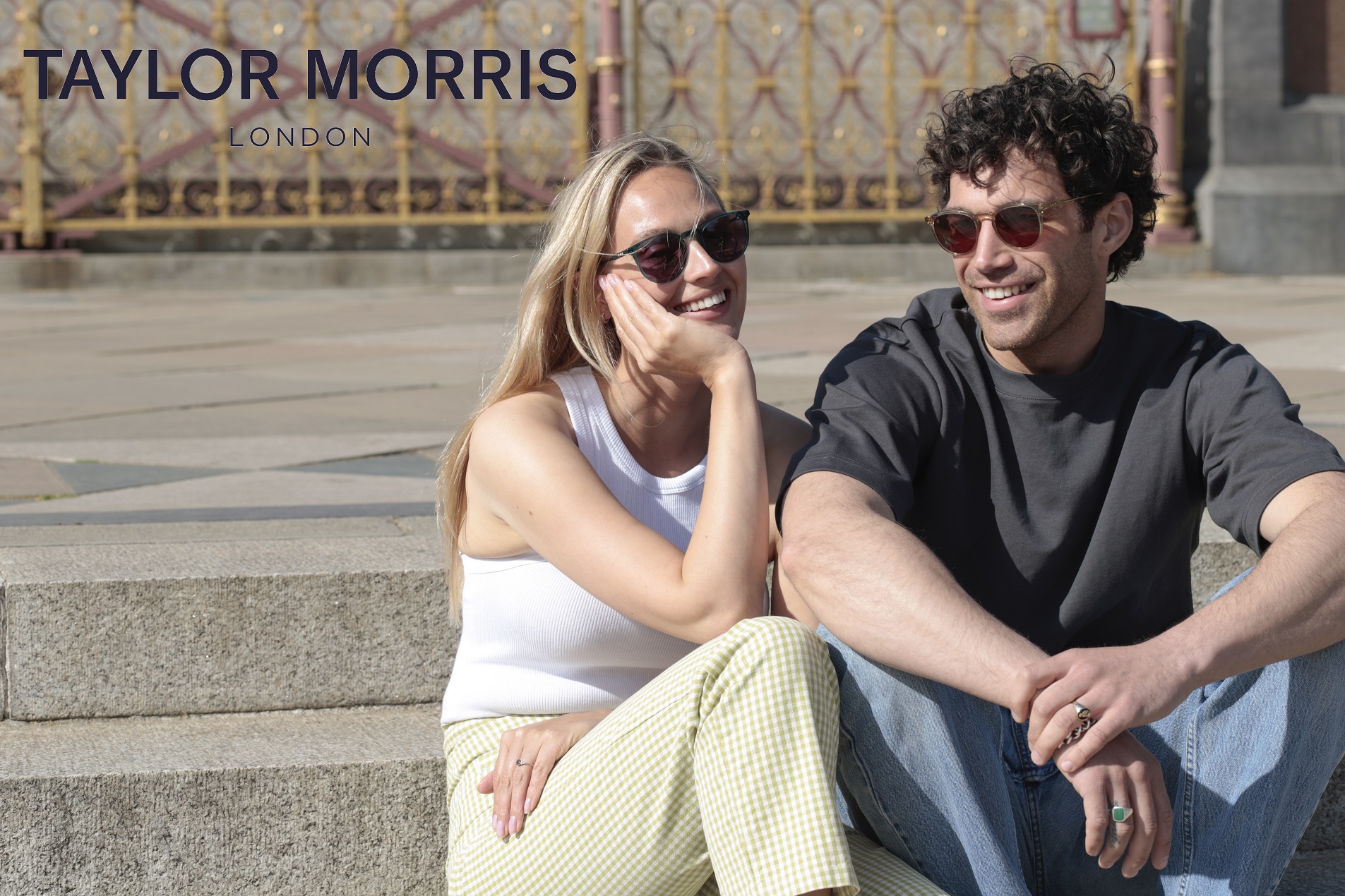 Taylor Morris Sunglasses collection home banner.