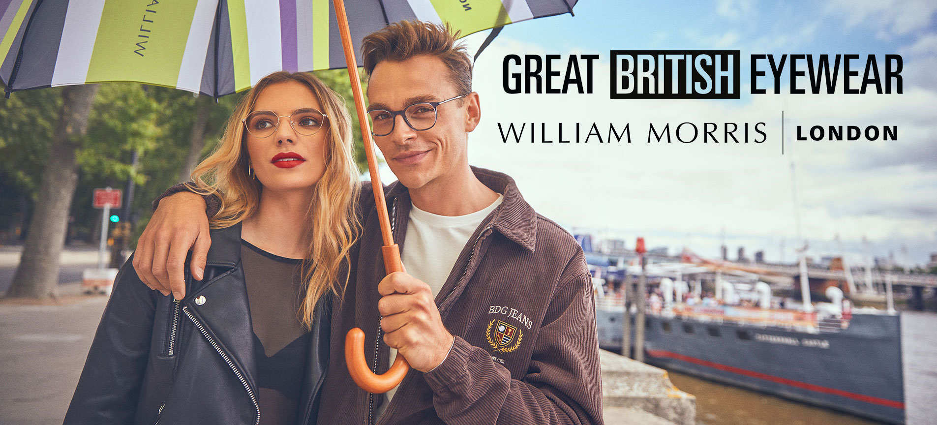 William Morris London collection home banner.